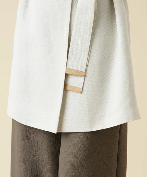 Leilian / レリアン テーラードジャケット | ラペルドロングベスト【ROCHAS Premiere】 | 詳細13