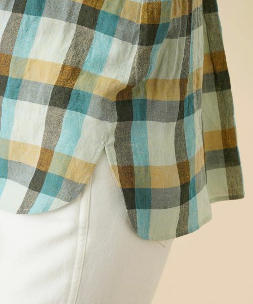 Leilian / レリアン シャツ・ブラウス | チェック柄ブラウス【ROCHAS Premiere】 | 詳細10
