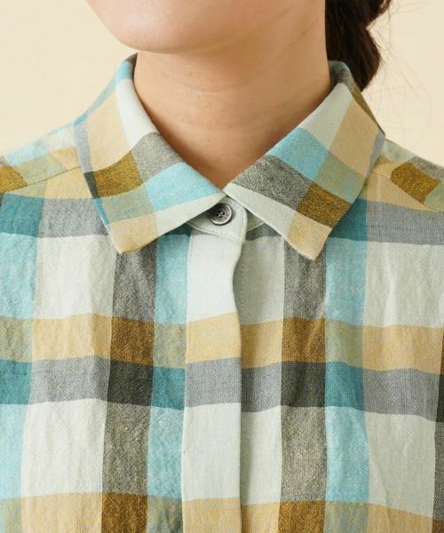 Leilian / レリアン シャツ・ブラウス | チェック柄ブラウス【ROCHAS Premiere】 | 詳細7