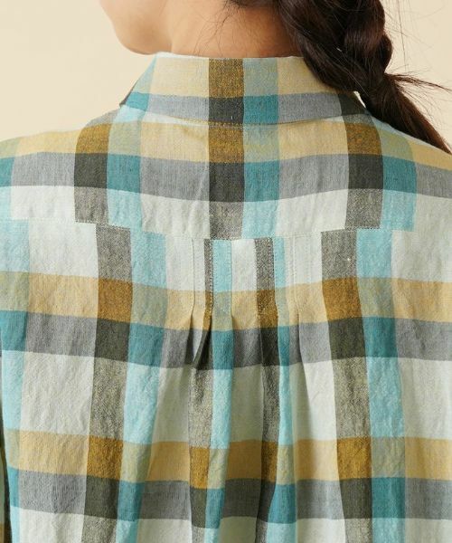 Leilian / レリアン シャツ・ブラウス | チェック柄ブラウス【ROCHAS Premiere】 | 詳細8