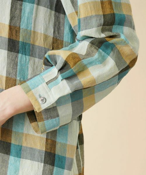 Leilian / レリアン シャツ・ブラウス | チェック柄ブラウス【ROCHAS Premiere】 | 詳細9