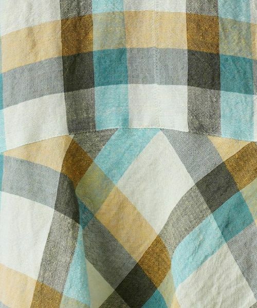 Leilian / レリアン シャツ・ブラウス | チェックオーバーブラウス【ROCHAS Premiere】 | 詳細10