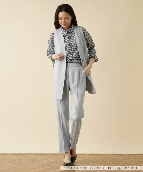 Leilian / レリアン テーラードジャケット | 【キャリアスタイル】洗えるジレ | 詳細1