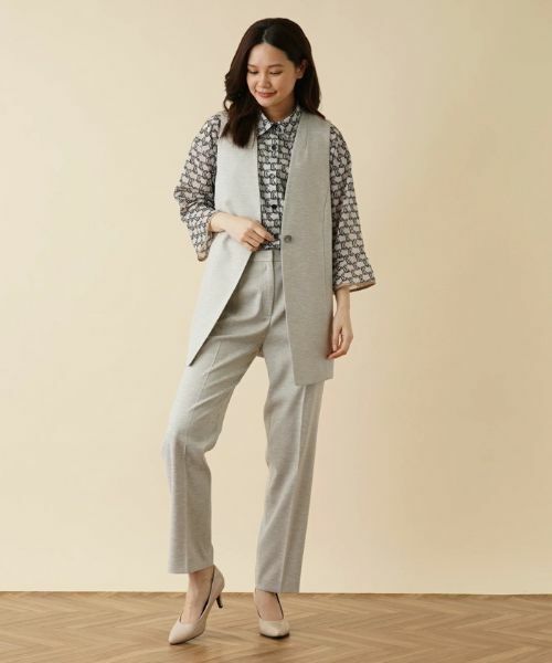 Leilian / レリアン テーラードジャケット | 【キャリアスタイル】洗えるジレ | 詳細12