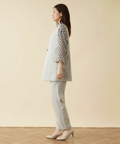 Leilian / レリアン テーラードジャケット | 【キャリアスタイル】洗えるジレ | 詳細13