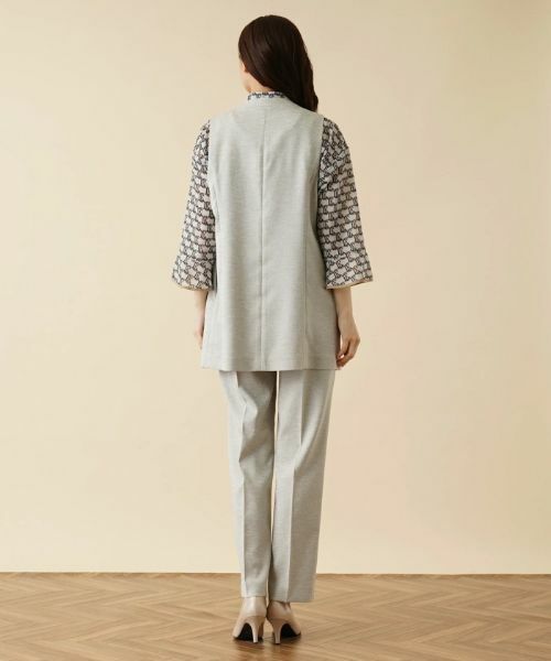 Leilian / レリアン テーラードジャケット | 【キャリアスタイル】洗えるジレ | 詳細14