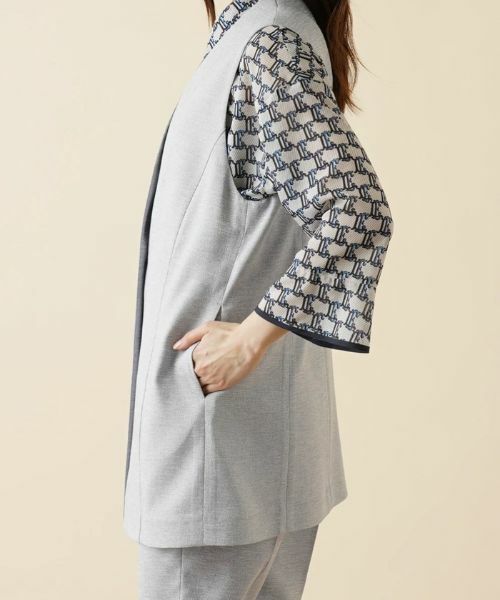 Leilian / レリアン テーラードジャケット | 【キャリアスタイル】洗えるジレ | 詳細9