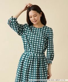 Leilian / レリアン シャツ・ブラウス | ギンガムチェックブラウス