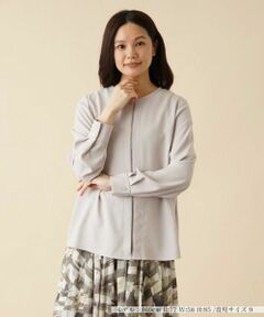 Leilian / レリアン シャツ・ブラウス | 【タウンエレガンス】洗えるフロントラインブラウス