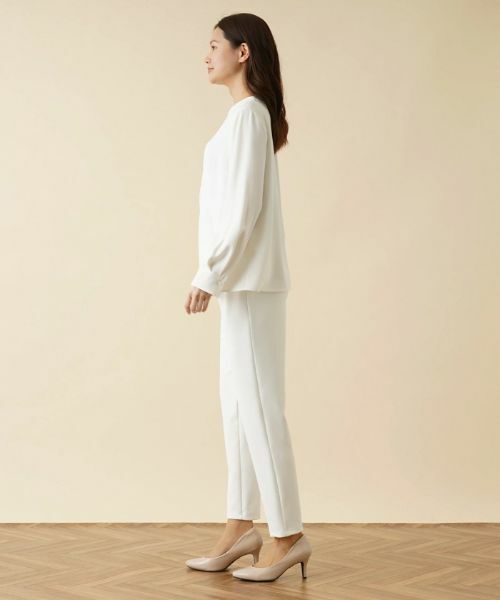 Leilian / レリアン シャツ・ブラウス | 【タウンエレガンス】洗えるフロントラインブラウス | 詳細13