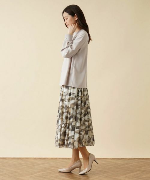 Leilian / レリアン シャツ・ブラウス | 【タウンエレガンス】洗えるフロントラインブラウス | 詳細3