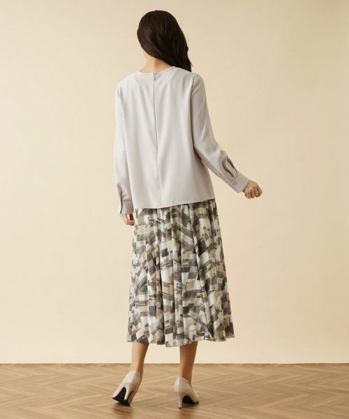 Leilian / レリアン シャツ・ブラウス | 【タウンエレガンス】洗えるフロントラインブラウス | 詳細4