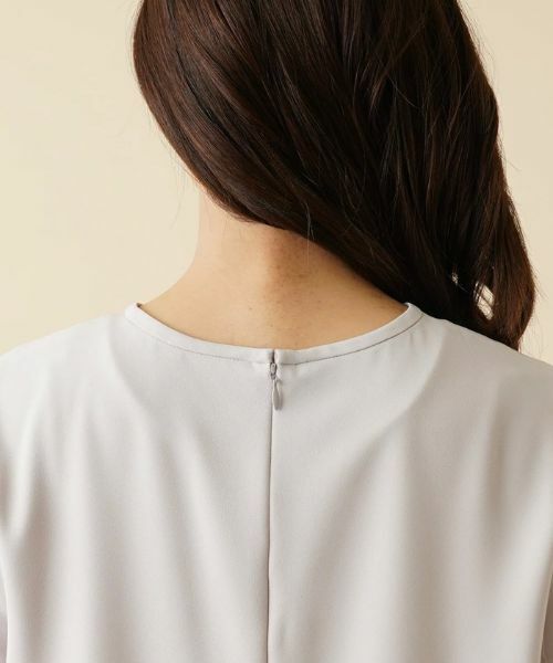 Leilian / レリアン シャツ・ブラウス | 【タウンエレガンス】洗えるフロントラインブラウス | 詳細9