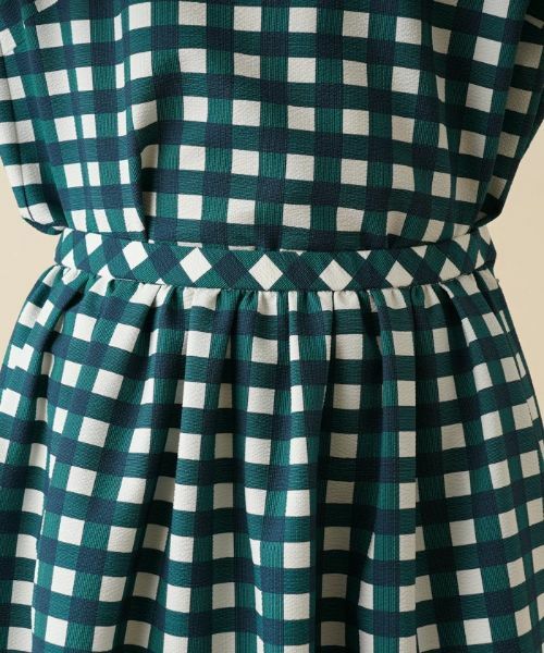 Leilian / レリアン ミニ・ひざ丈スカート | ギンガムチェックフレアスカート | 詳細7