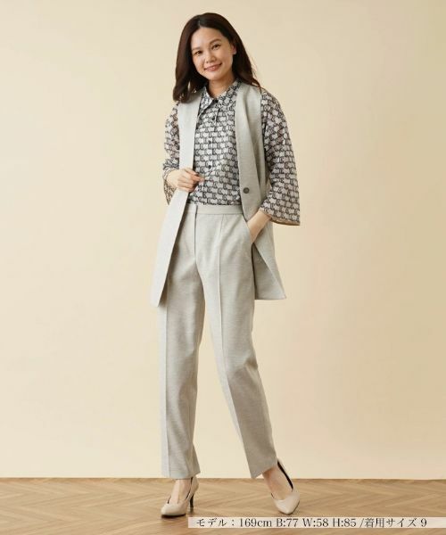 Leilian / レリアン その他パンツ | 【キャリアスタイル】テーパードパンツ | 詳細1