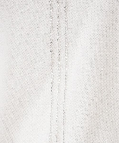 Leilian / レリアン ニット・セーター | ラメラインチュール切替カットソー | 詳細11