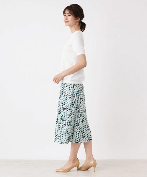 Leilian / レリアン ニット・セーター | ラメラインチュール切替カットソー | 詳細2