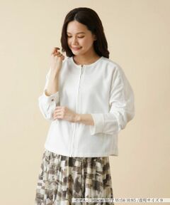 Leilian / レリアン テーラードジャケット | ジップアップジャケット