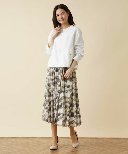 Leilian / レリアン テーラードジャケット | ジップアップジャケット | 詳細12