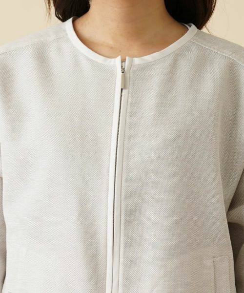 Leilian / レリアン テーラードジャケット | ジップアップジャケット | 詳細7