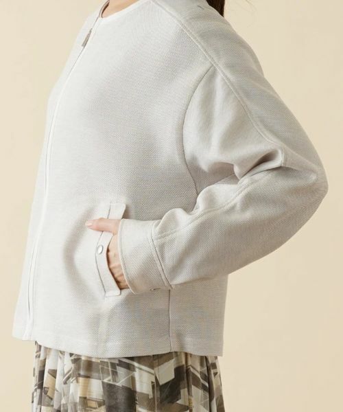 Leilian / レリアン テーラードジャケット | ジップアップジャケット | 詳細9