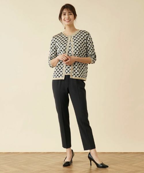 Leilian / レリアン その他パンツ | 【店頭人気】ストレッチテーパードパンツ | 詳細1