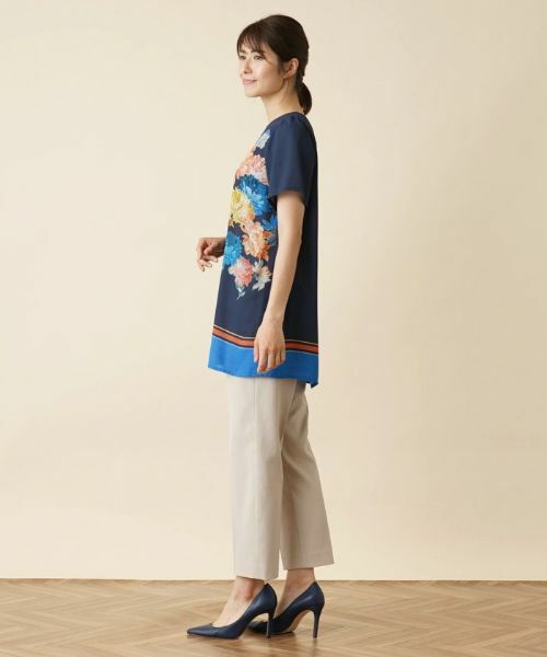 Leilian / レリアン シャツ・ブラウス | フラワーチュニックブラウス | 詳細2