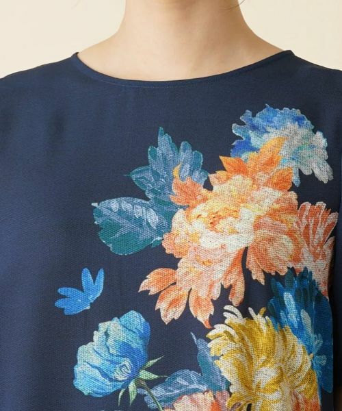 Leilian / レリアン シャツ・ブラウス | フラワーチュニックブラウス | 詳細7