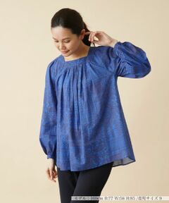 Leilian / レリアン シャツ・ブラウス | オリエンタル柄ブラウス