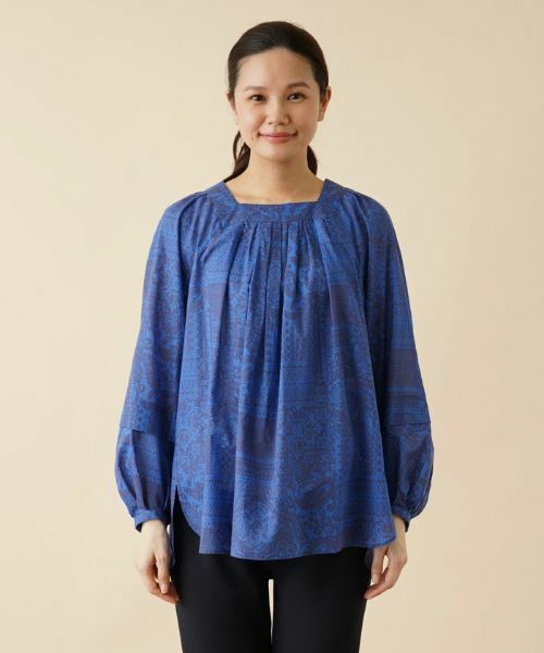 Leilian / レリアン シャツ・ブラウス | オリエンタル柄ブラウス | 詳細4