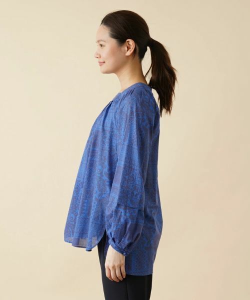 Leilian / レリアン シャツ・ブラウス | オリエンタル柄ブラウス | 詳細5