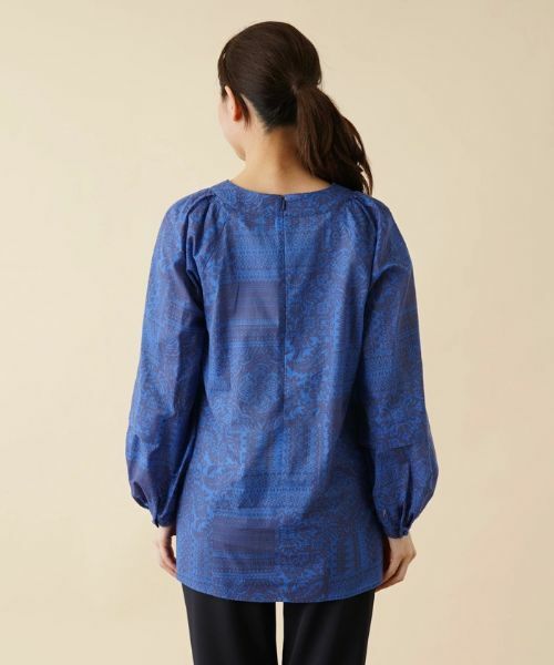 Leilian / レリアン シャツ・ブラウス | オリエンタル柄ブラウス | 詳細6