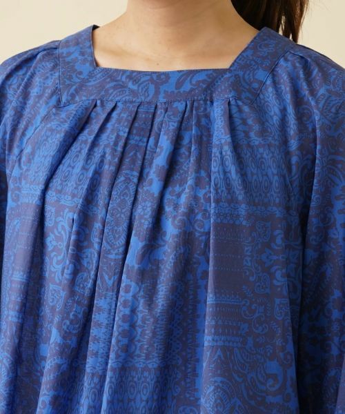 Leilian / レリアン シャツ・ブラウス | オリエンタル柄ブラウス | 詳細7