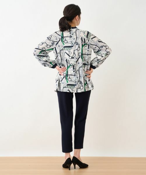 Leilian / レリアン シャツ・ブラウス | プリントオーバーブラウス【Leilian the Week】 | 詳細11