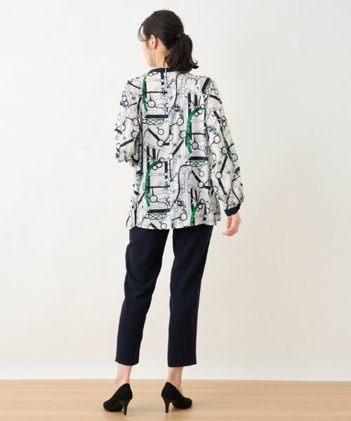 Leilian / レリアン シャツ・ブラウス | プリントオーバーブラウス【Leilian the Week】 | 詳細14