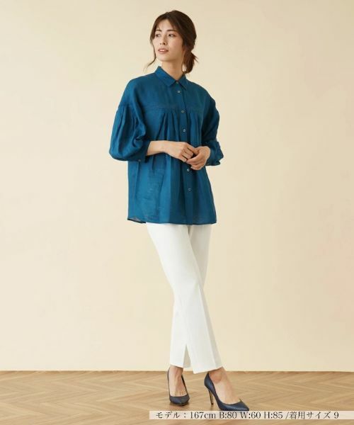 Leilian / レリアン シャツ・ブラウス | 七分袖ブラウス | 詳細4