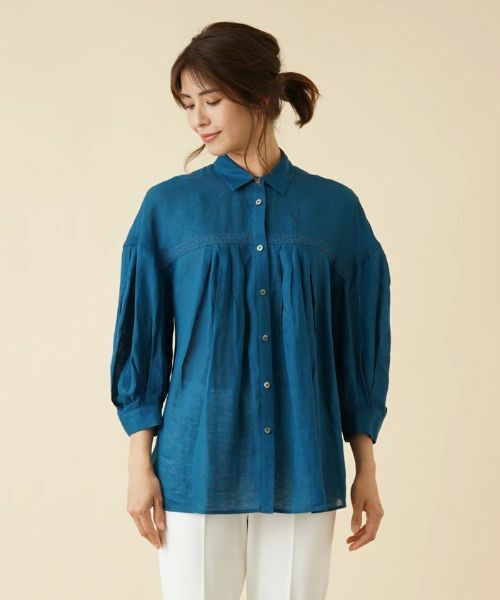Leilian / レリアン シャツ・ブラウス | 七分袖ブラウス | 詳細7