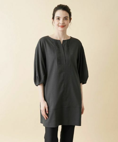 Leilian / レリアン シャツ・ブラウス | 洗えるチュニックブラウス | 詳細4