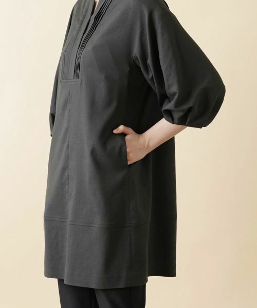 Leilian / レリアン シャツ・ブラウス | 洗えるチュニックブラウス | 詳細9