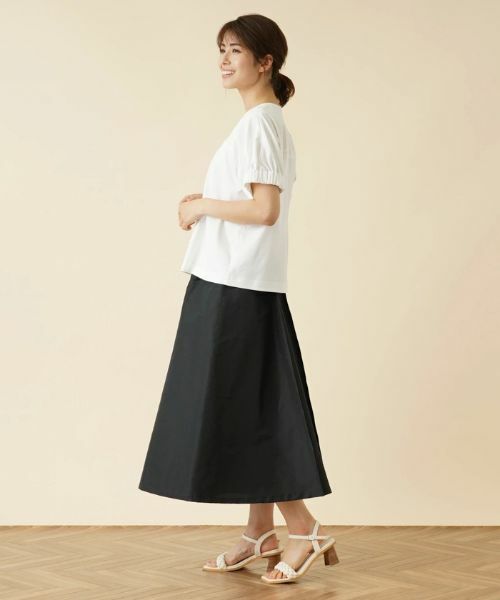 Leilian / レリアン カットソー | ギャザースリーブカットソー | 詳細5