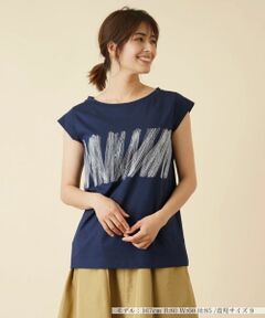 Leilian / レリアン カットソー | フレンチスリーブカットソー【TONET】