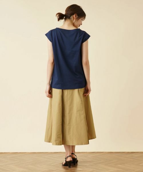 Leilian / レリアン カットソー | フレンチスリーブカットソー【TONET】 | 詳細3