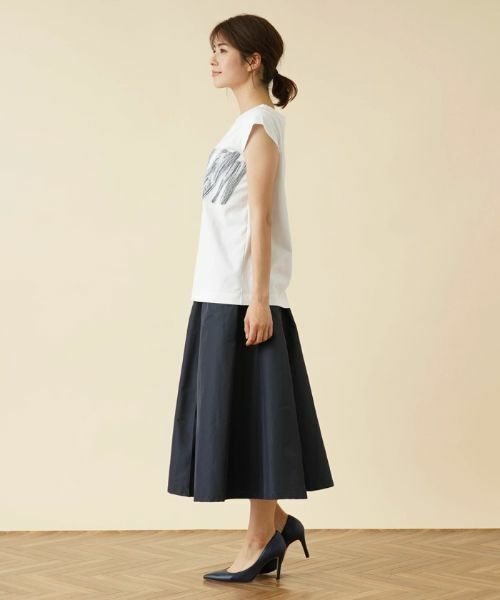 Leilian / レリアン カットソー | フレンチスリーブカットソー【TONET】 | 詳細5