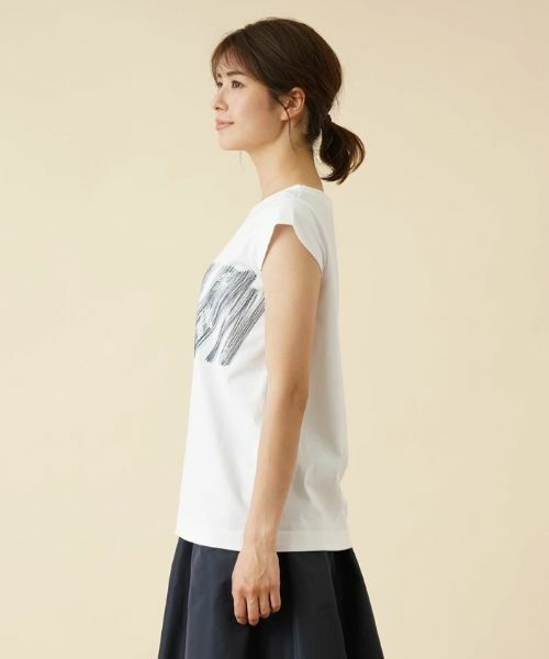 Leilian / レリアン カットソー | フレンチスリーブカットソー【TONET】 | 詳細8