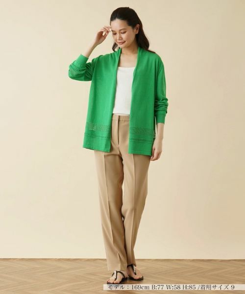 Leilian / レリアン カーディガン・ボレロ | トッパーニットカーディガン【FASHION SUITE】 | 詳細1