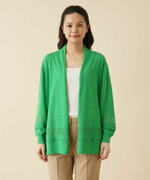 Leilian / レリアン カーディガン・ボレロ | トッパーニットカーディガン【FASHION SUITE】 | 詳細4