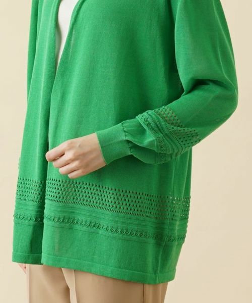 Leilian / レリアン カーディガン・ボレロ | トッパーニットカーディガン【FASHION SUITE】 | 詳細9