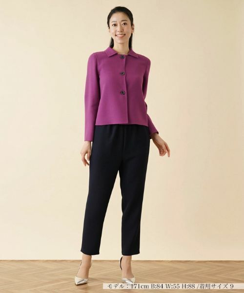 Leilian / レリアン テーラードジャケット | ショートジャケット | 詳細1