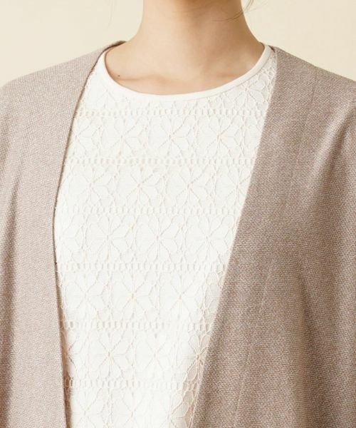 Leilian / レリアン テーラードジャケット | ロングジャケット【ROCHAS Premiere】 | 詳細7