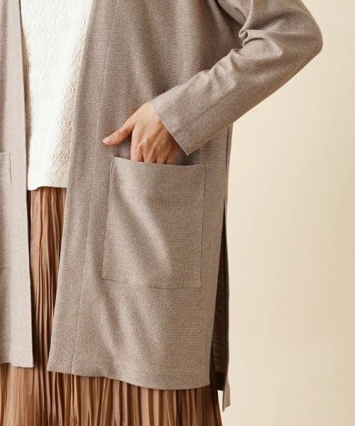 Leilian / レリアン テーラードジャケット | ロングジャケット【ROCHAS Premiere】 | 詳細9